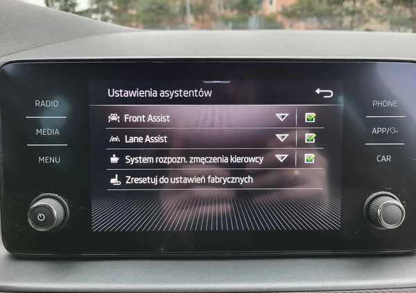 Skoda Kamiq cena 88900 przebieg: 42381, rok produkcji 2021 z Kamień Pomorski małe 301